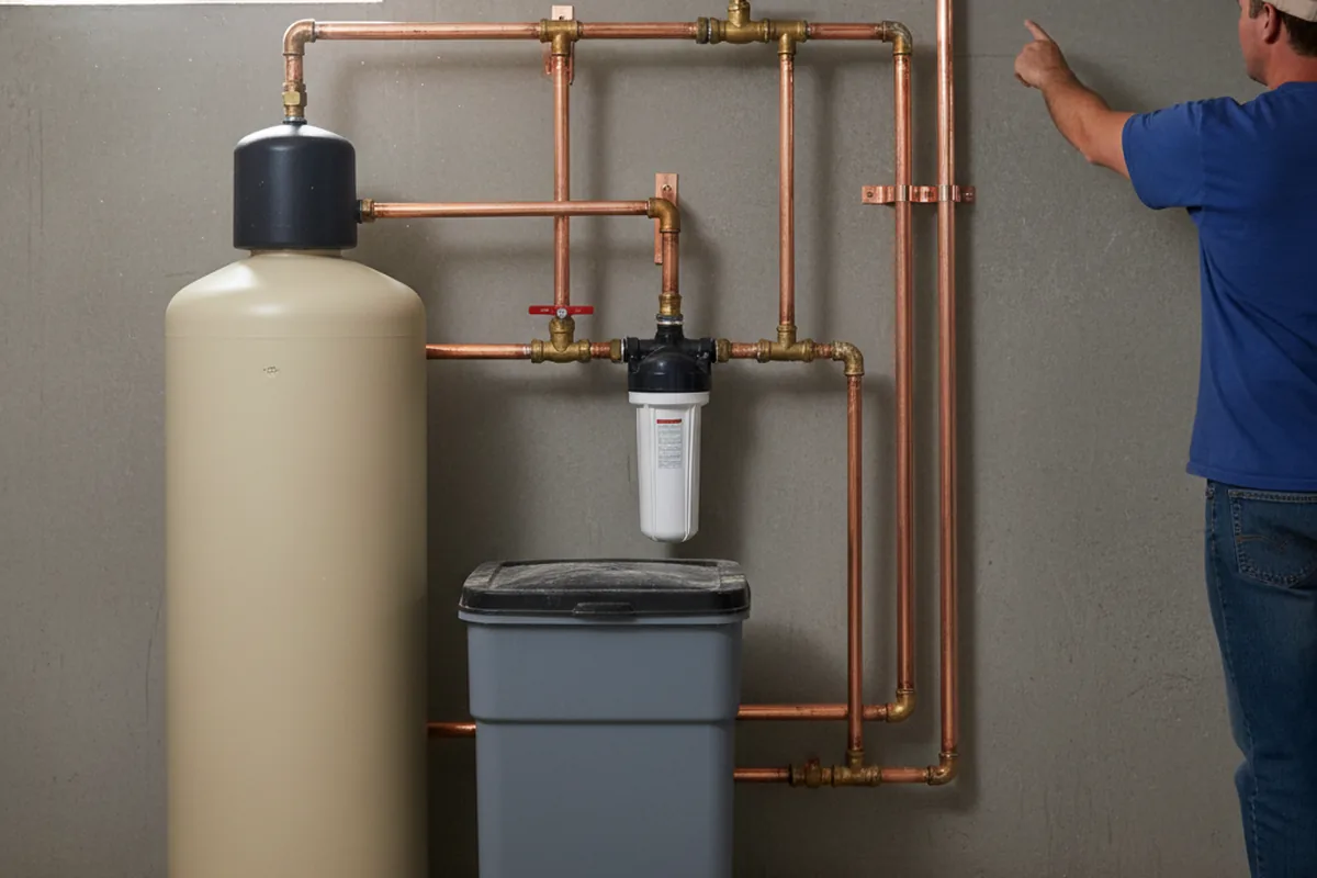 Whole-house water treatment system installed in Cottageville